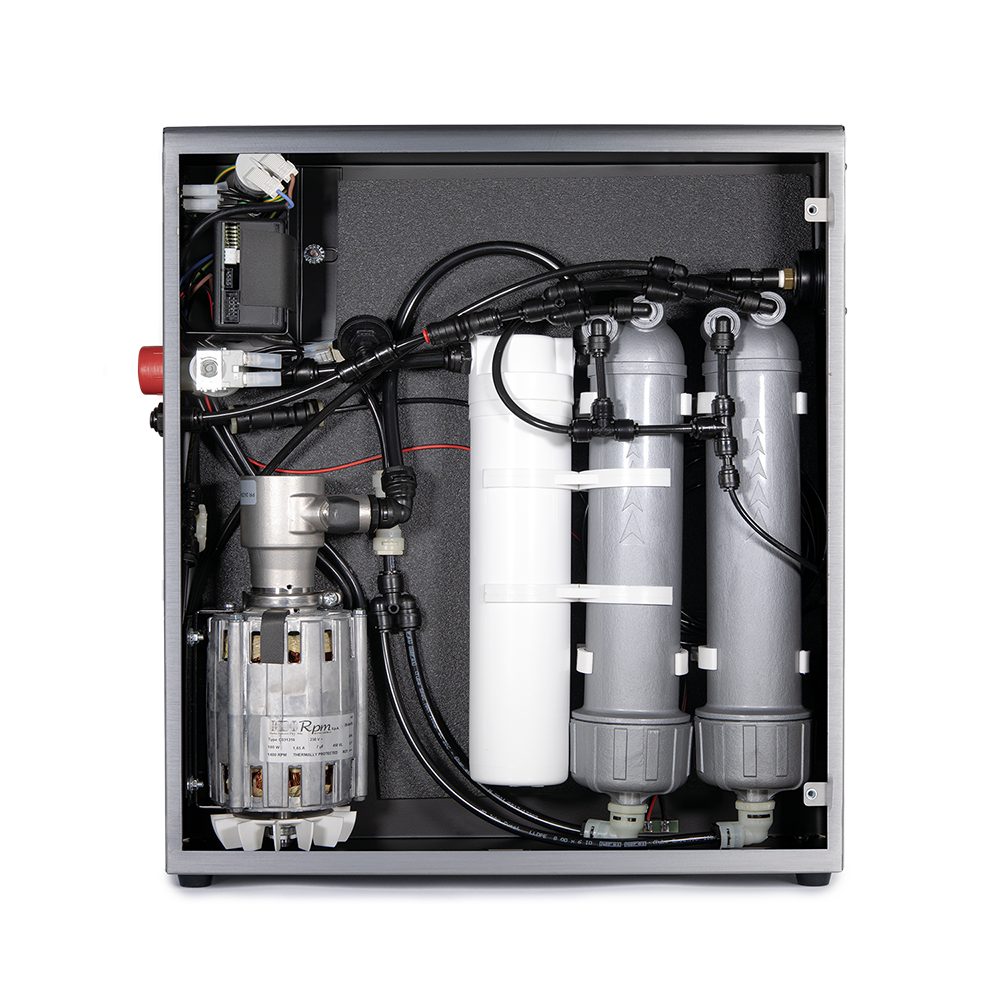 EVOfilter osmosis system – internal filter and membrane components with pump
