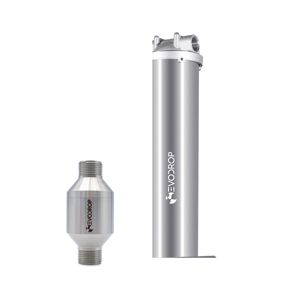 EVOhome with EVOadsorb cartridge and EVOtransform with nanofiltration